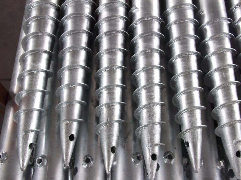 Оцинкованные сваи